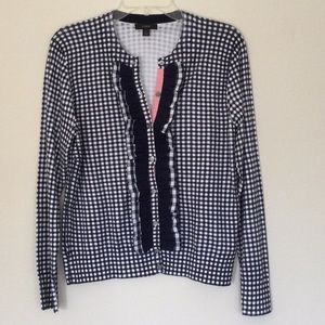J.CREW CARDIGAN SZ. L